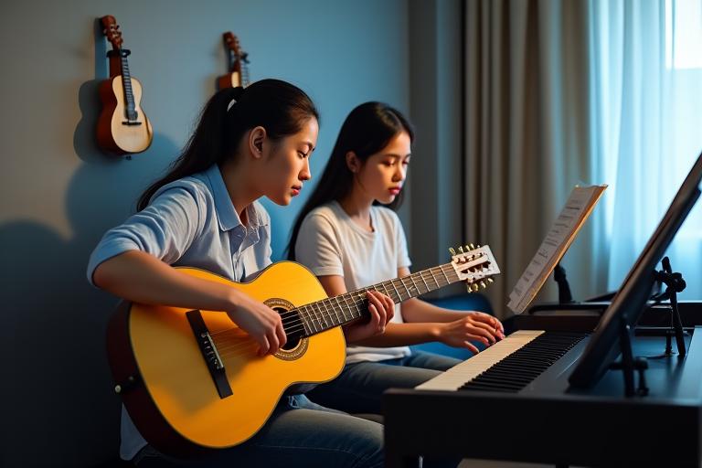 Private Music Tutoring Session